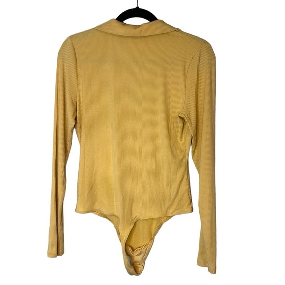 Aritzia Wilfred Charlotte Bodysuit- Ribbed Henley Bodysuit - Picture 6 of 11